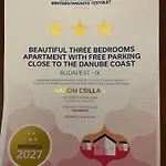 Beautiful Three Bedrooms With Free Parking Close To The Danube Coast